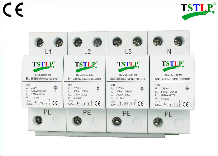 Iimp 50kA Type 1 Voltage Surge Suppressor For Transient Voltage Surge Suppression